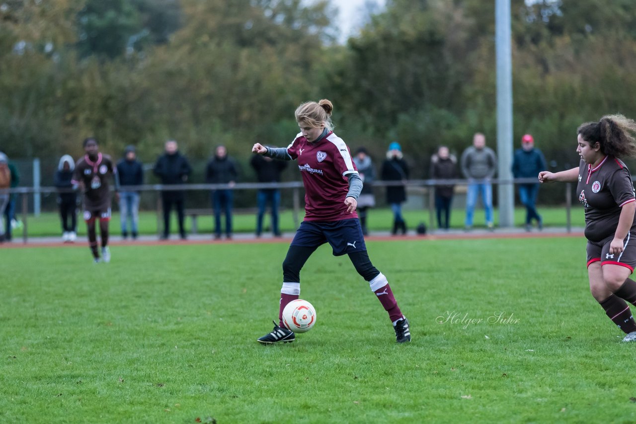 Bild 185 - C-Juniorinnen Halstenbek-Rellingen - St.Pauli : Ergebnis: 0:5